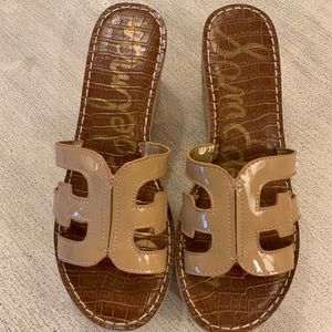 Never been worn Sam Edelman Regis Almond Wedges